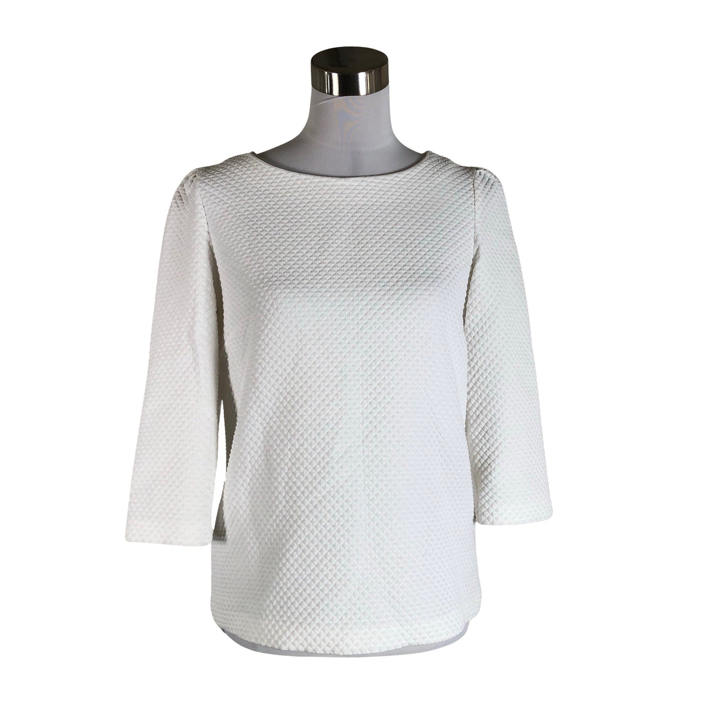Unisex 1.2.3 Paris - Trikotaažist pluus, suurus 36 - Valge (1)