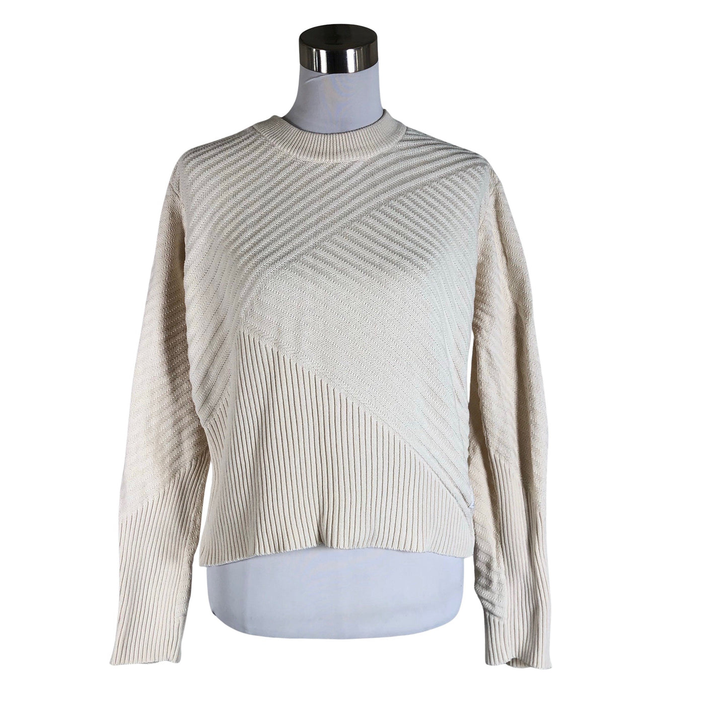 Unisex 1.2.3 Paris - Kampsun, suurus 34 - Looduslik valge (1)