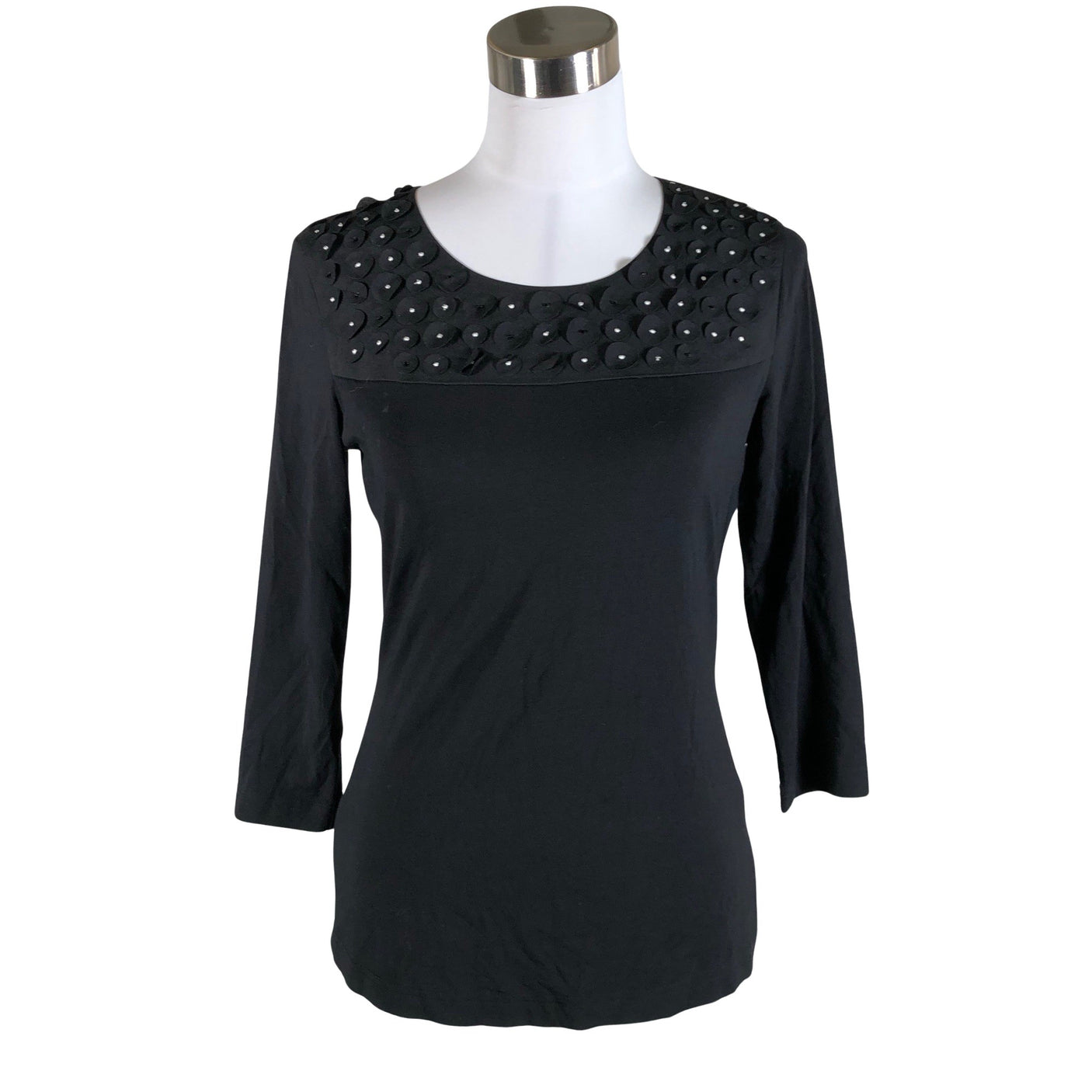 Unisex Gerry Weber - Trikotaažist pluus, suurus 38 - Must (1)