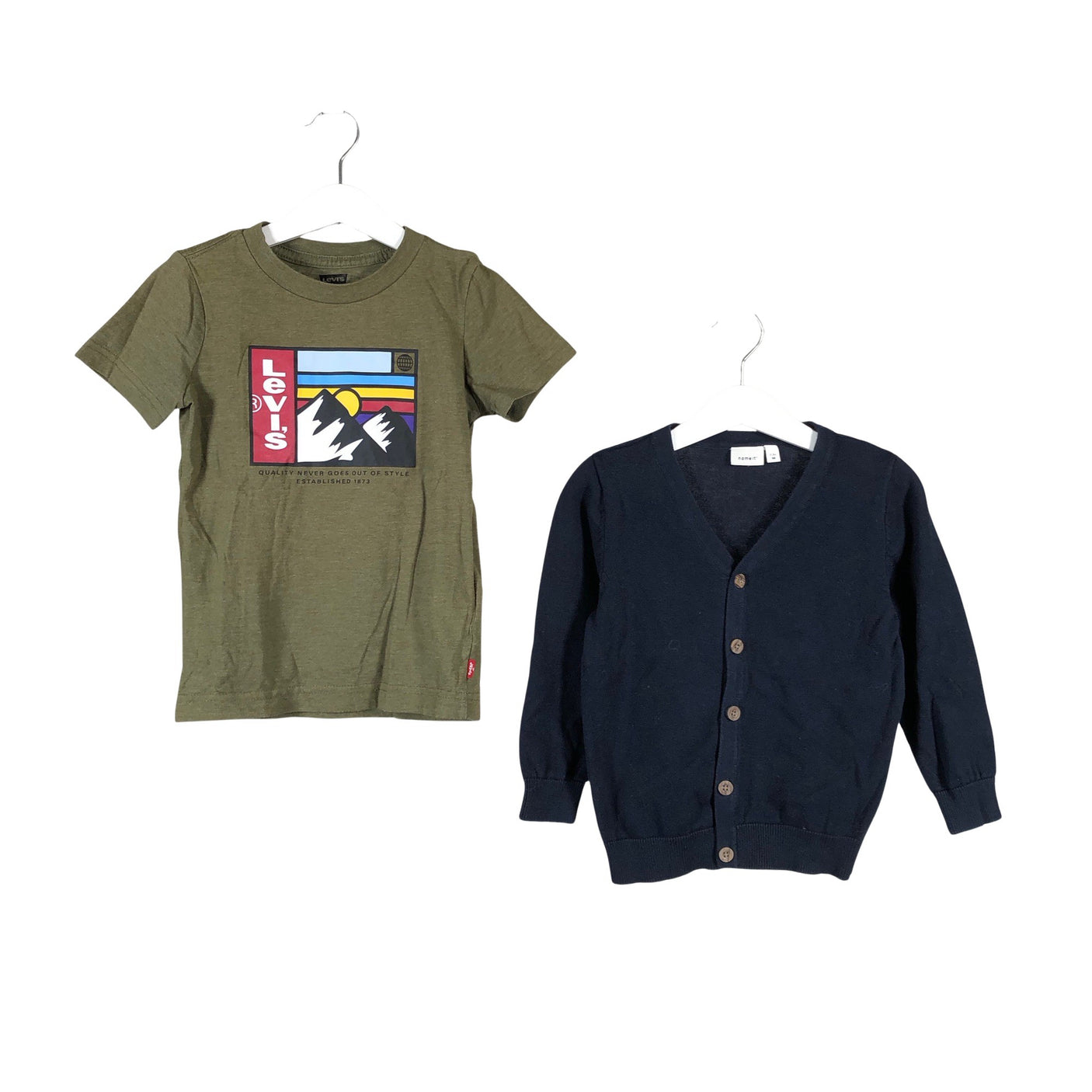 Unisex Name It - Kardigan, suurus 98 - 104 - Sinine (1)