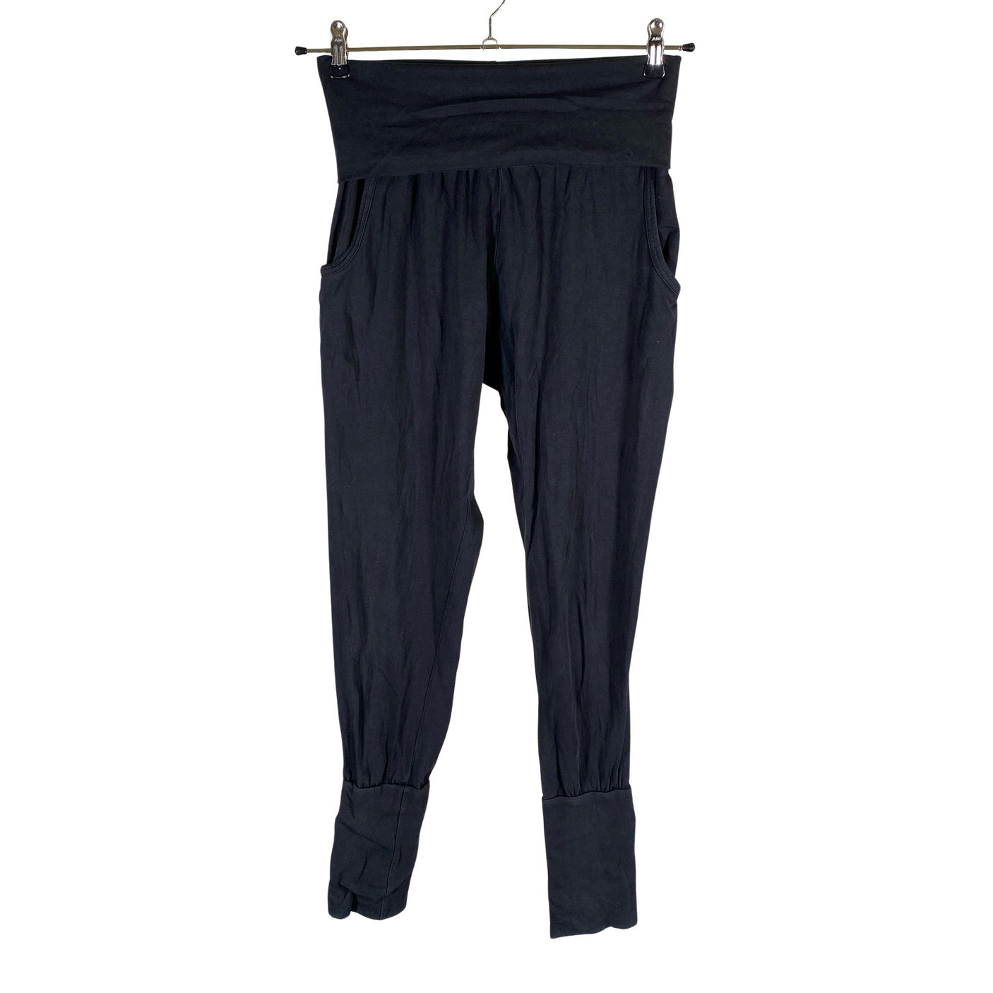 Unisex NOSH - Trikotaažist püksid, suurus 34 - Must (1)