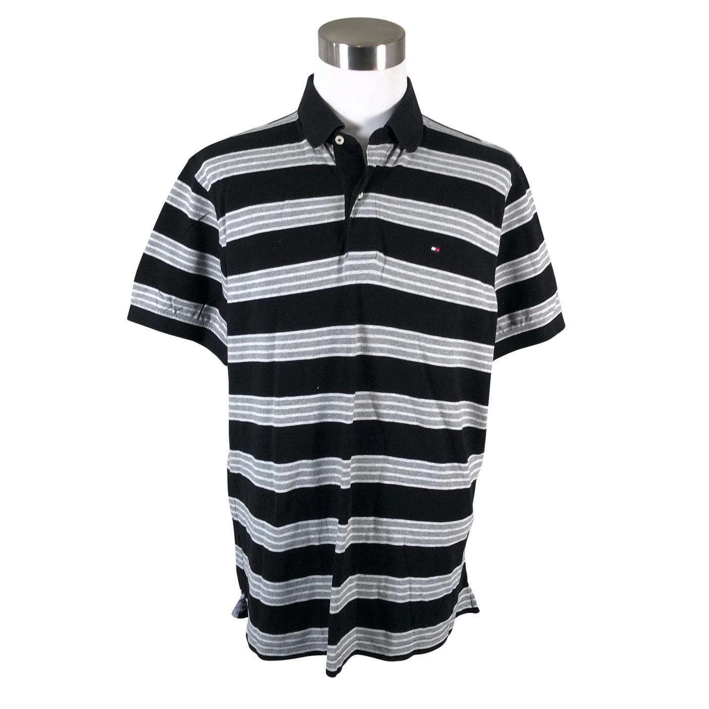 Unisex Tommy Hilfiger - Polosärk, suurus XL - Must (1)