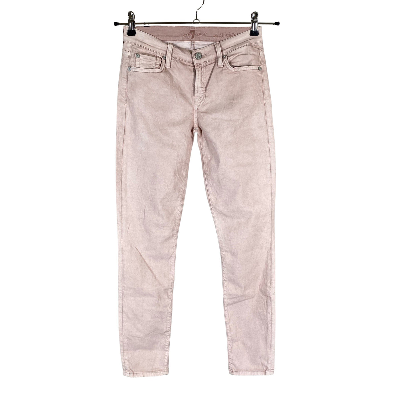 Unisex 7 for all mankind - Teksad, suurus W26 - Heleroosa (1)