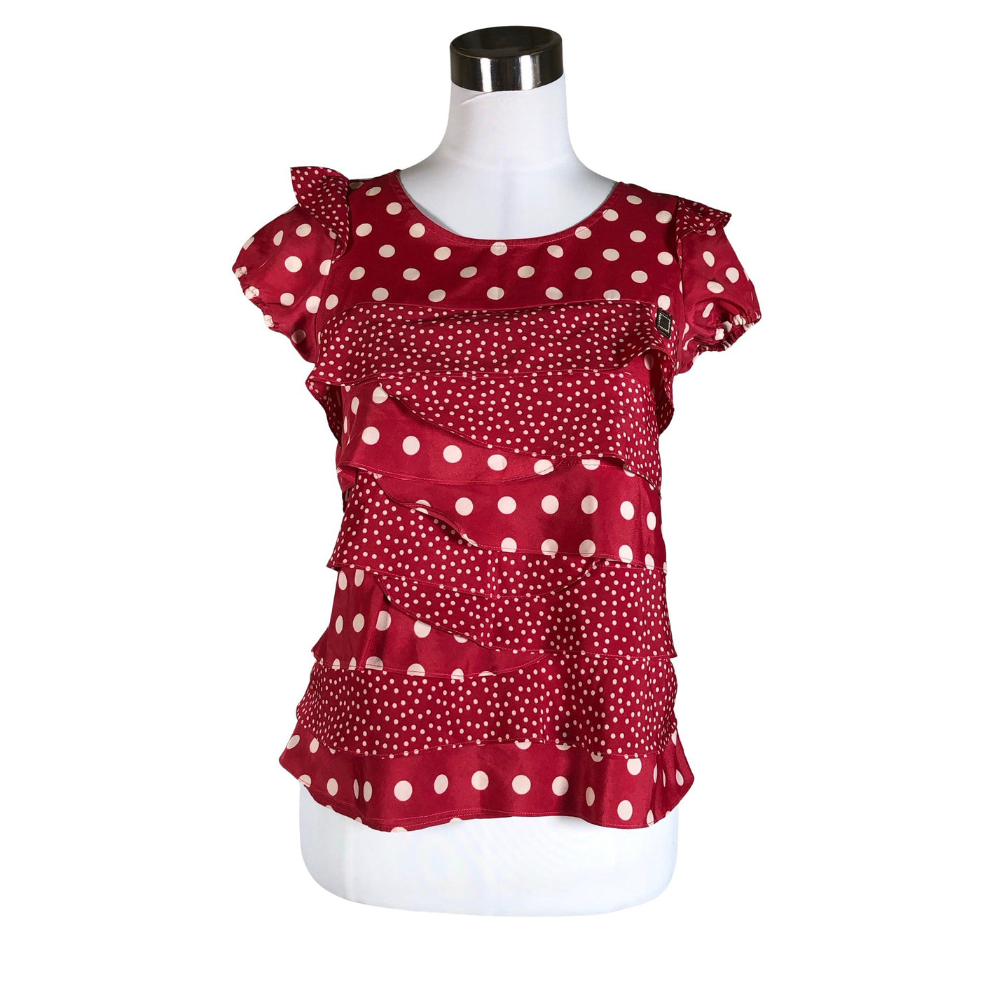Unisex Liu Jo - Lühikeste käistega pluus, suurus 34 - Roosa (1)