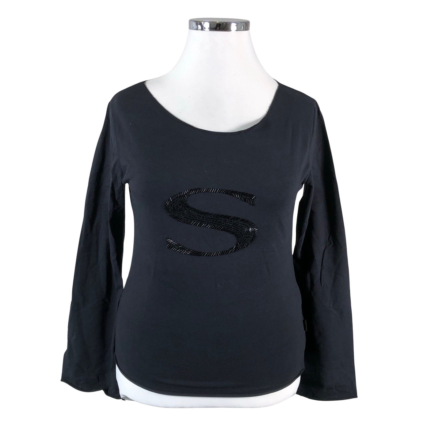 Unisex Sand - Trikotaažist pluus, suurus 42 - Hall (1)