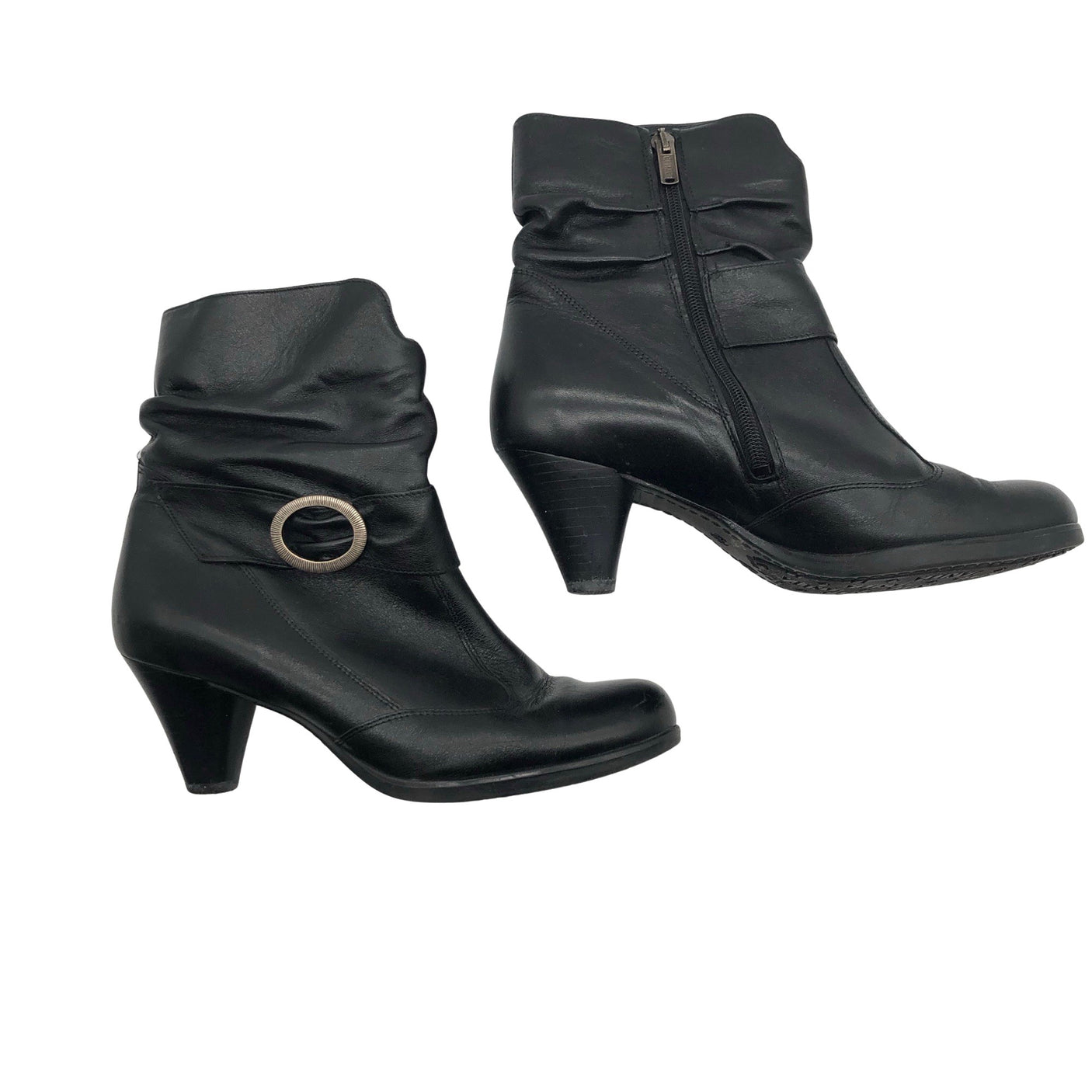 Unisex Janita - Poolsaapad, suurus 39 - Must (1)