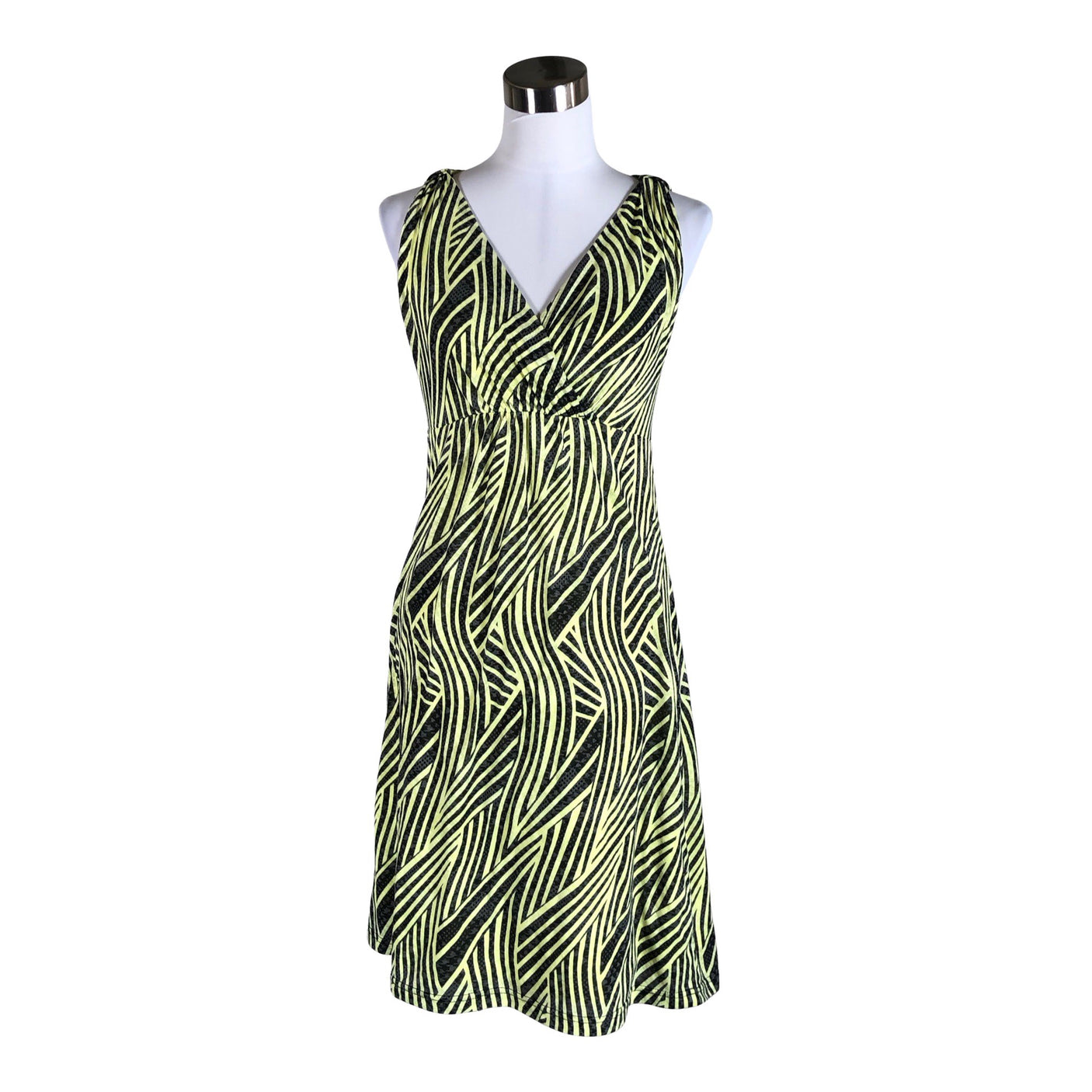 Unisex Soyaconcept - Trikotaažist kleit, suurus 36 - Kollane (1)
