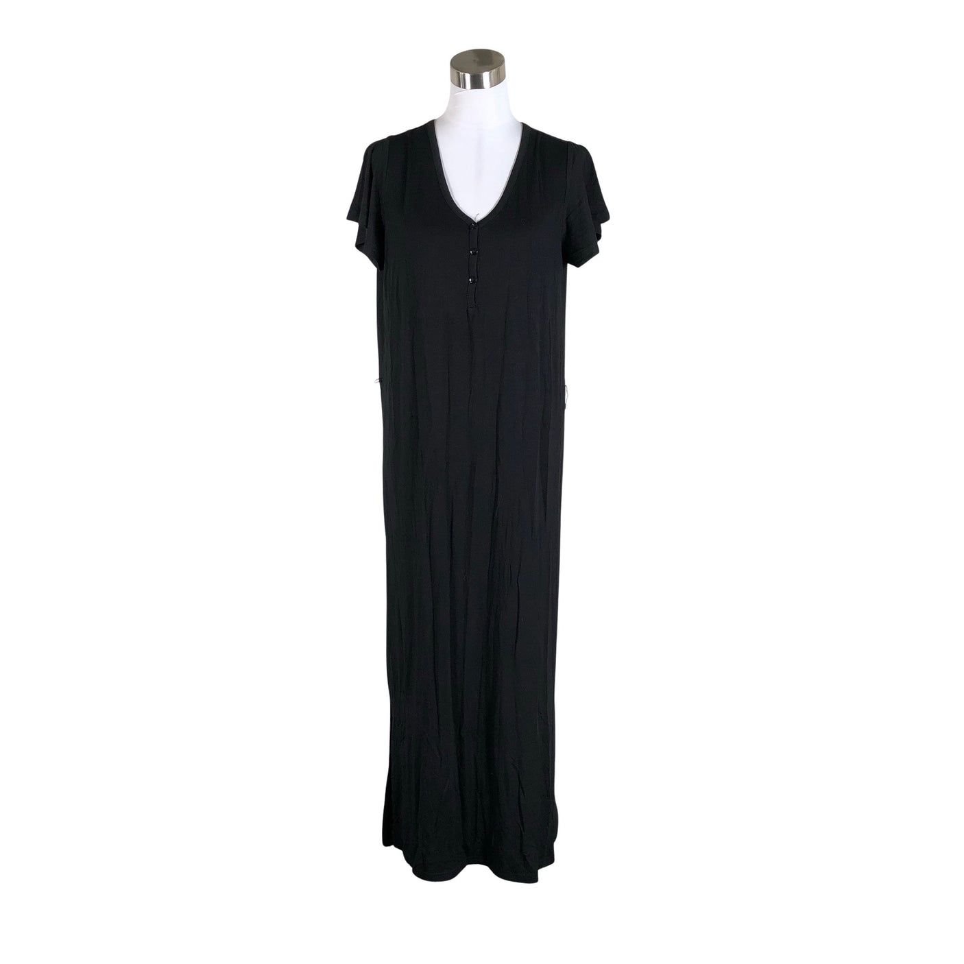 Unisex Zeze - Trikotaažist kleit, suurus 40 - Must (1)