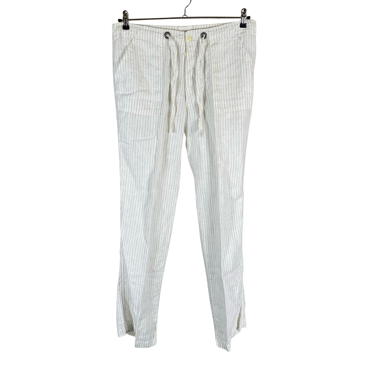 Unisex Blanc Bleu - Mittevenivad püksid, suurus 40 - Looduslik valge (1)
