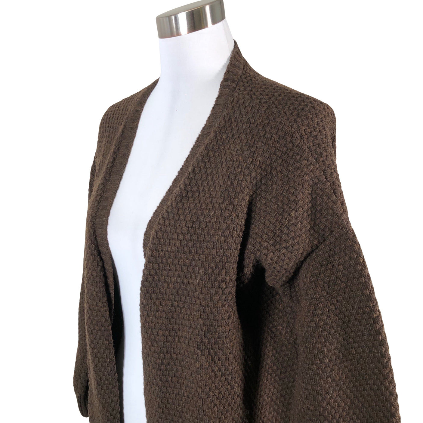 Unisex Aarrelabel - Kardigan, suurus 36 - Pruun (2)