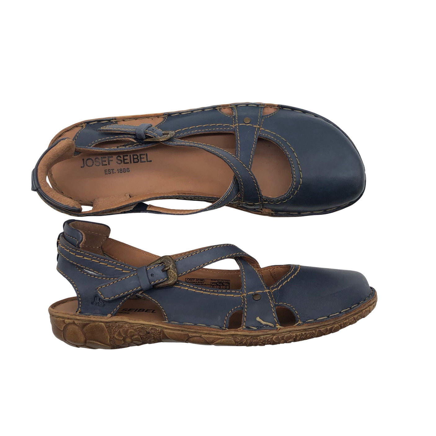 Unisex Josef Seibel - Rihmikud, suurus 39 - Sinine (1)