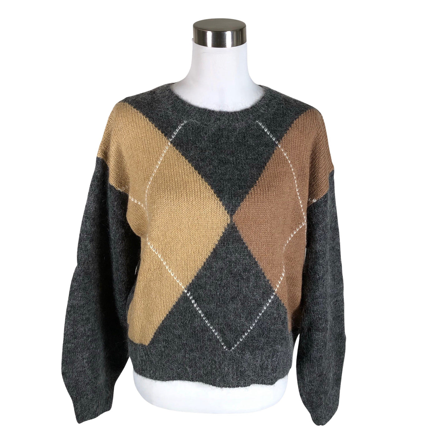 Unisex Grace & Mila - Kampsun, suurus 40 - Pruun (1)