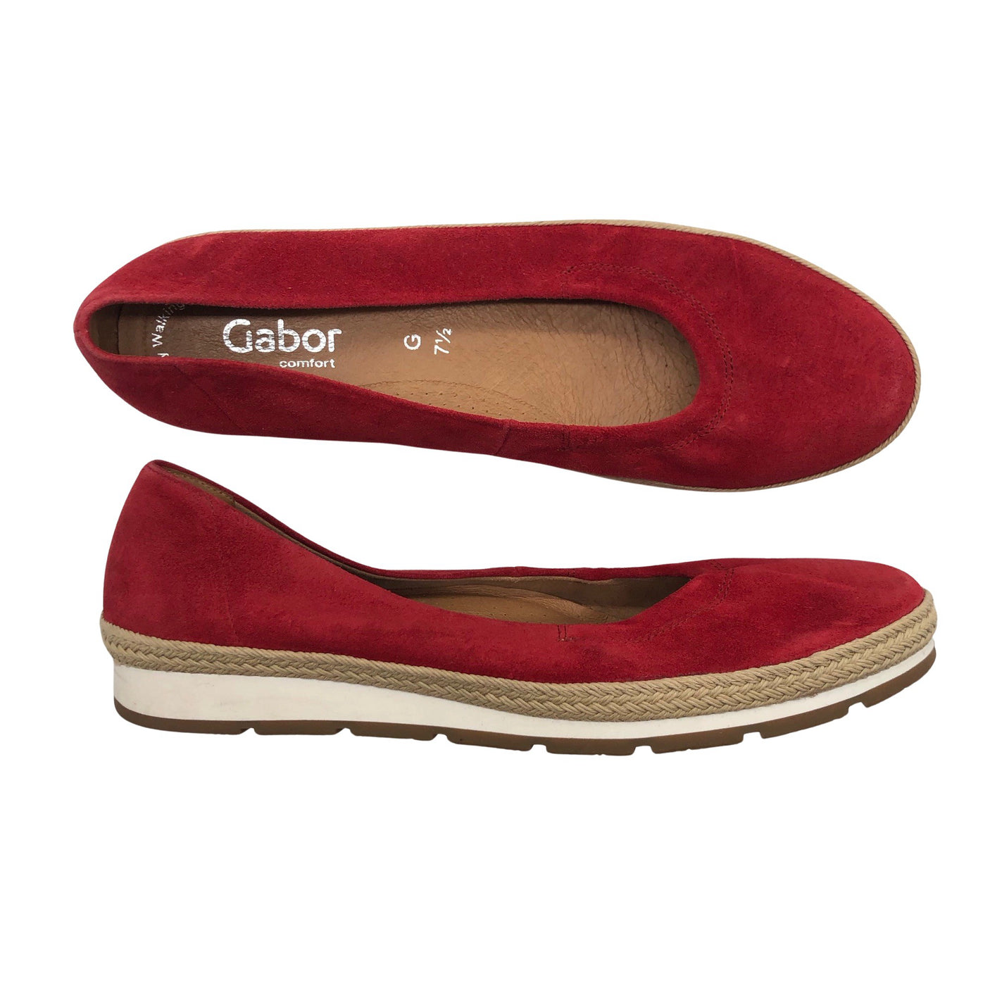 Unisex Gabor - Baleriinad, suurus 40 - Punane (1)