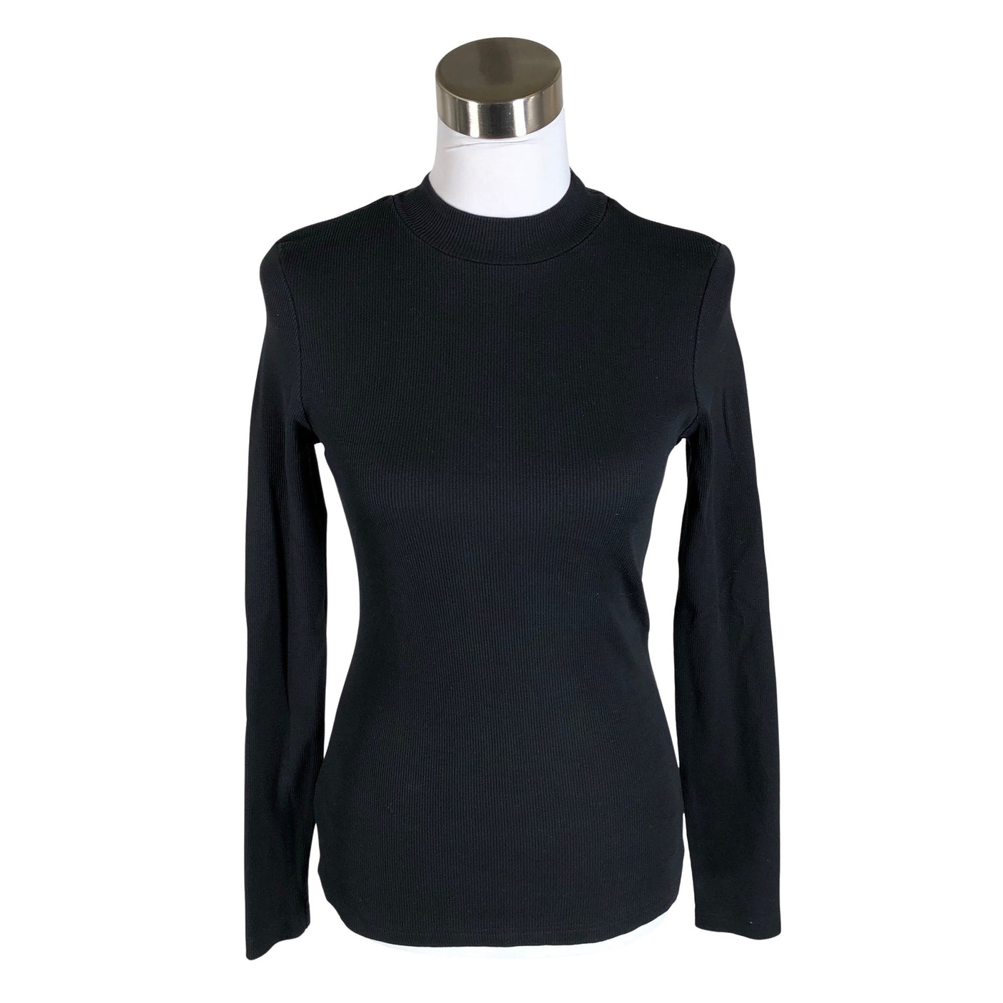 Unisex Aarrelabel - Trikotaažist pluus, suurus 38 - Must (1)