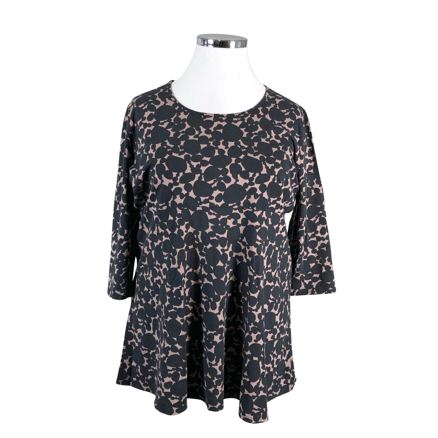 Unisex Nanso - Trikotaažist tuunika, suurus 44 - Pruun (1)