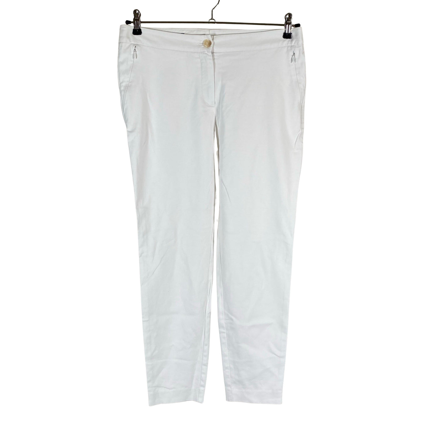 Unisex Laurèl - Mittevenivad püksid, suurus 40 - Valge (1)