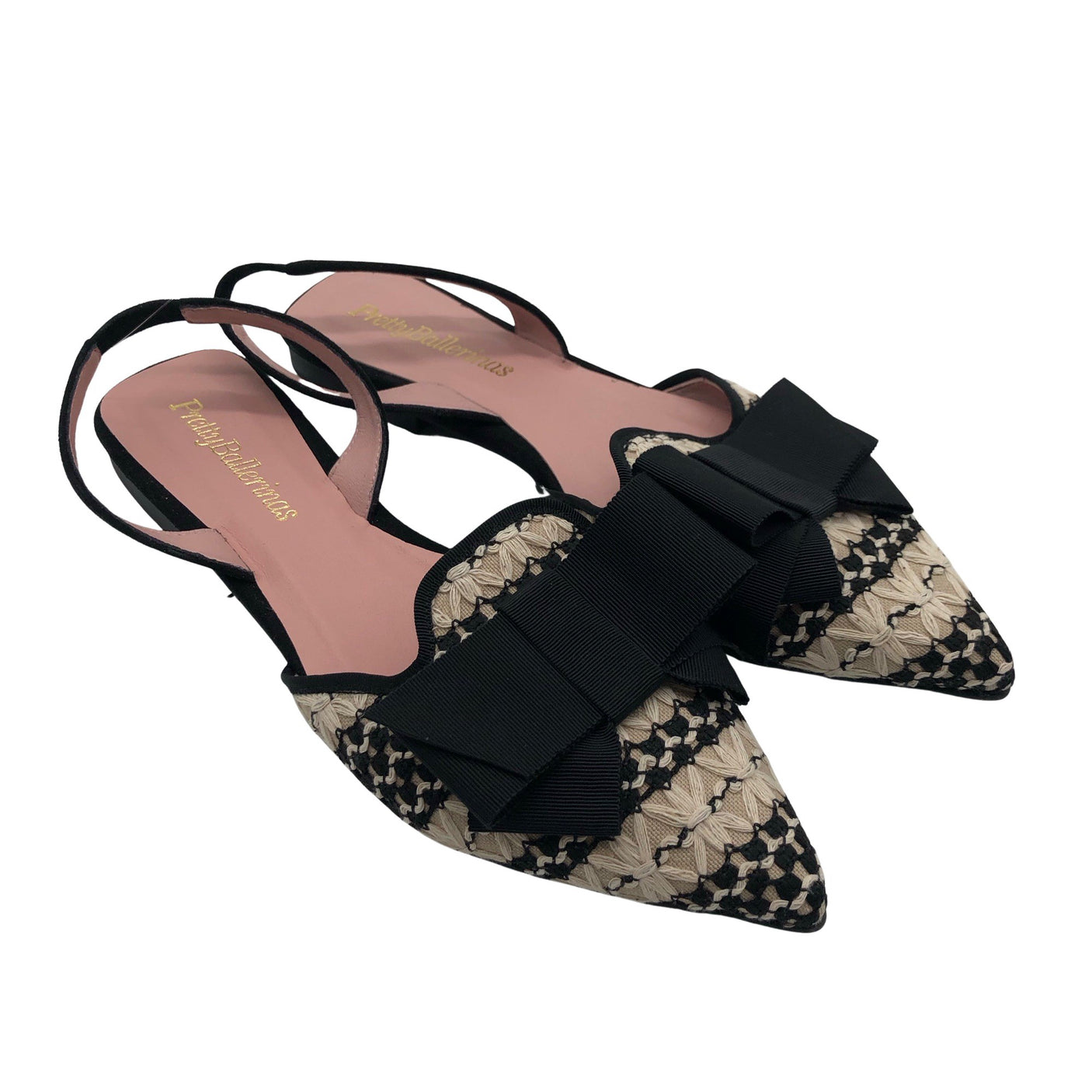 Unisex Pretty Ballerinas - Lahtise kannaga jalanõud, suurus 39 - Must (3)
