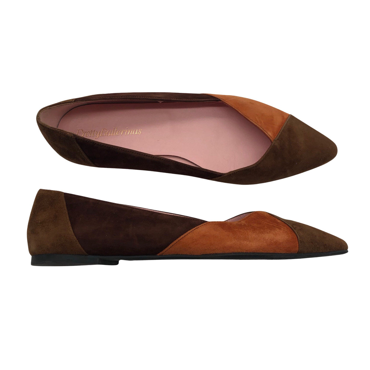 Unisex Pretty Ballerinas - Baleriinad, suurus 39 - Pruun (1)