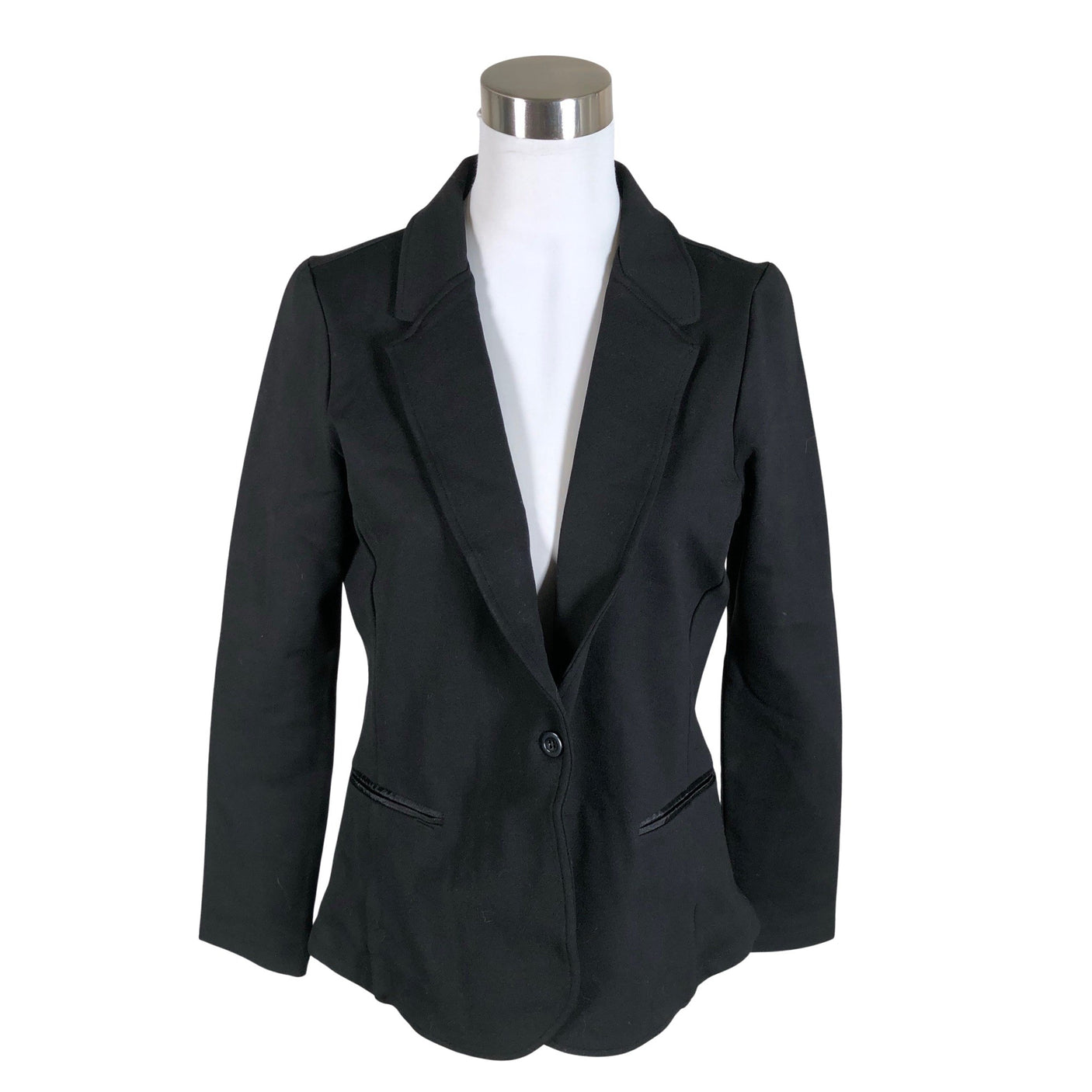 Unisex me&i - Dressikangast jakk, suurus 40 - Must (1)
