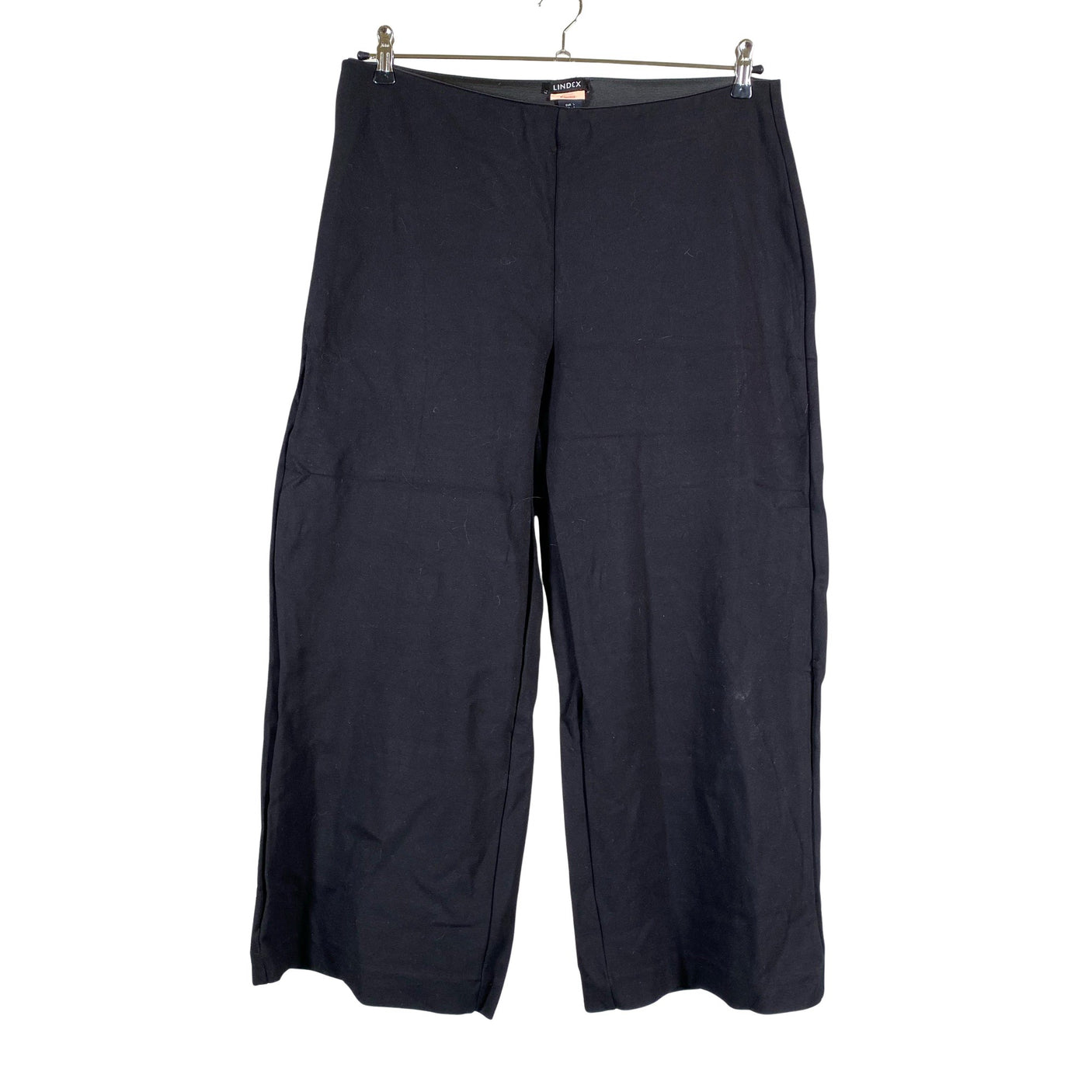 Unisex Lindex - Trikotaažist püksid, suurus 44 - Must (1)