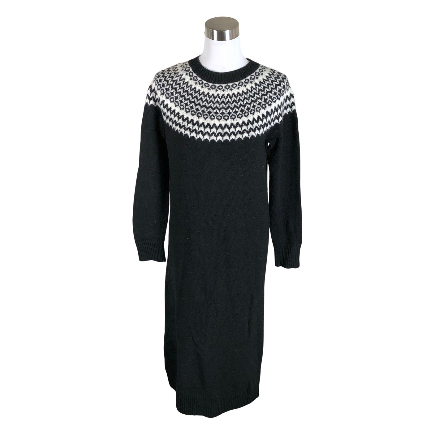 Unisex Nanso - Kootud kleit, suurus 36 - Must (1)