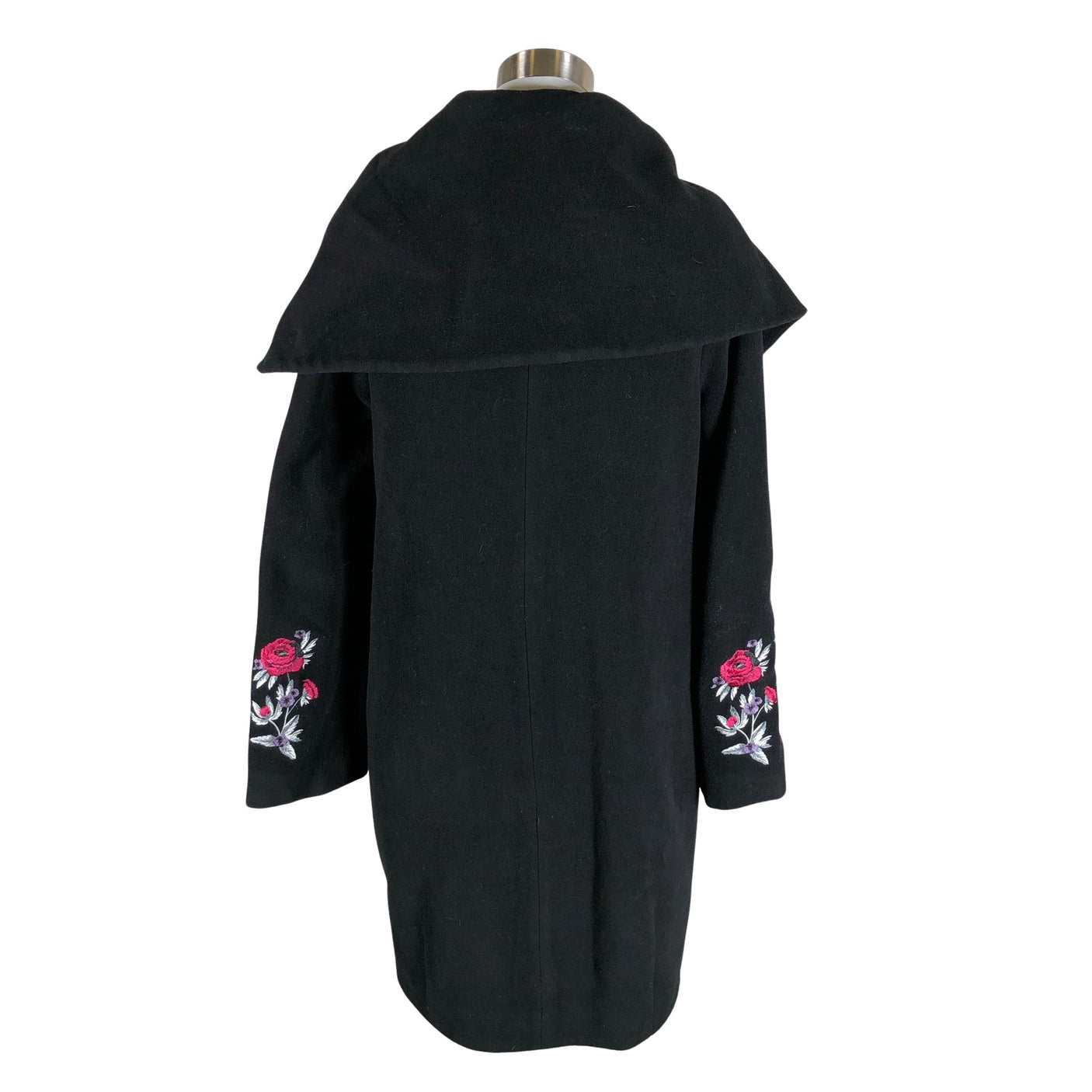 Unisex Monton - Villane mantel, suurus 38 - Must (2)