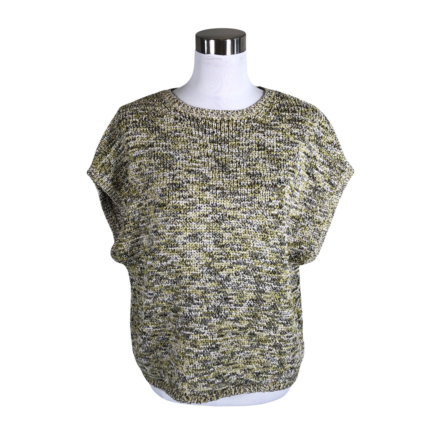 Unisex Handmade - Kootud vest, suurus 40 - Hall (1)