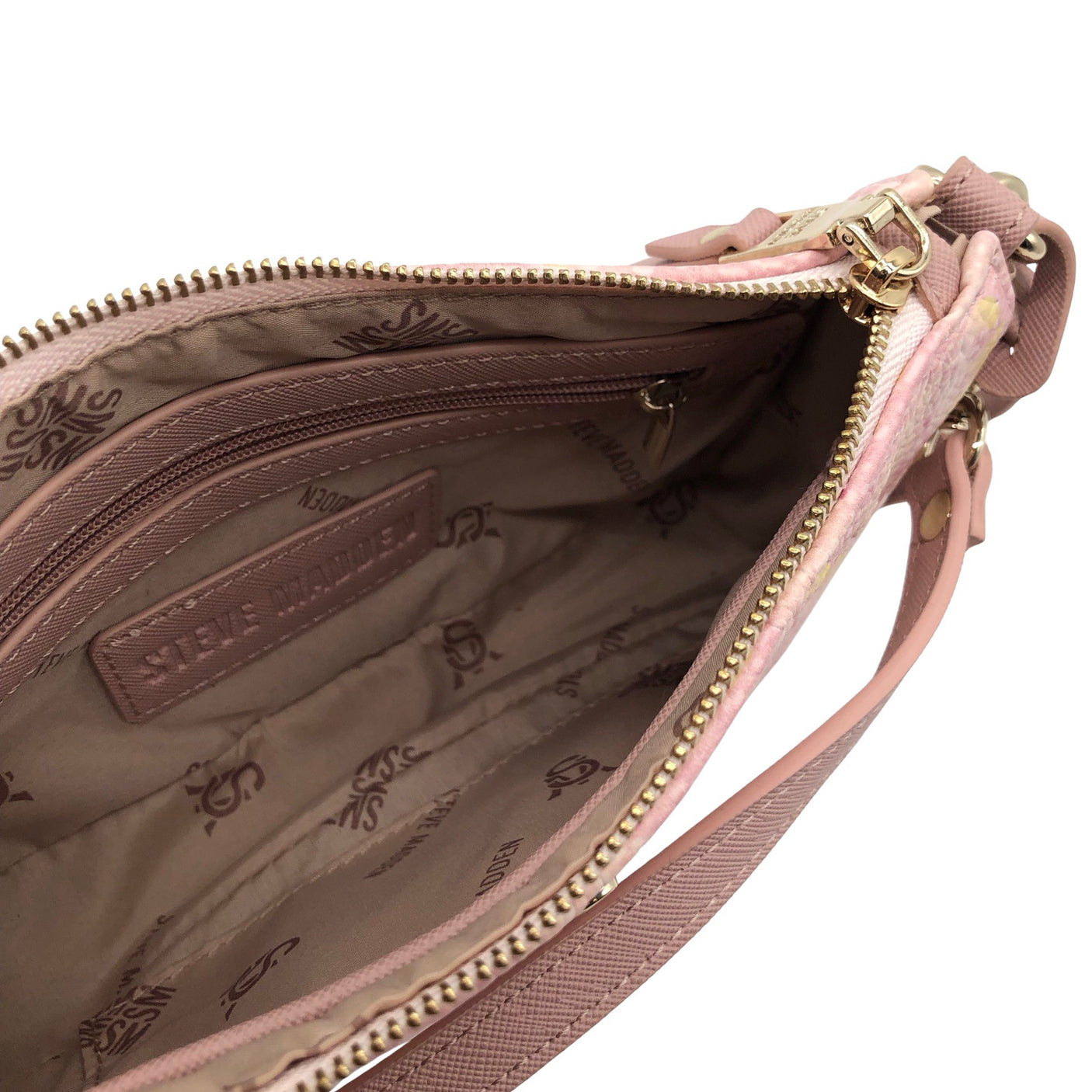 Unisex Steve Madden - Õlakott, suurus Midi - Heleroosa (2)