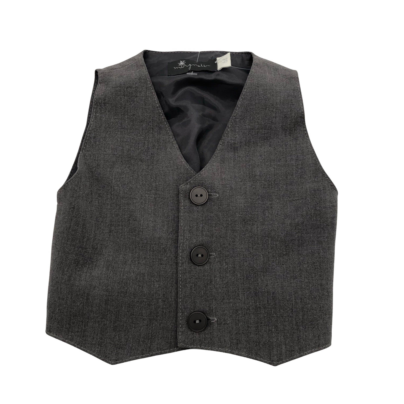 Unisex Mignelin - Ülikonna vest, suurus 62 - 68 - Hall (1)