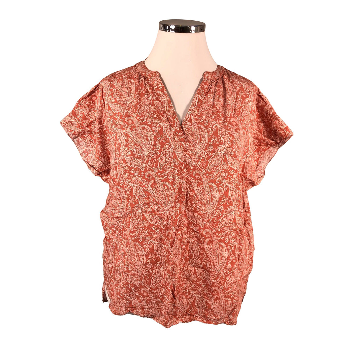 Unisex Esprit - Lühikeste käistega pluus, suurus 42 - Heleroosa (1)