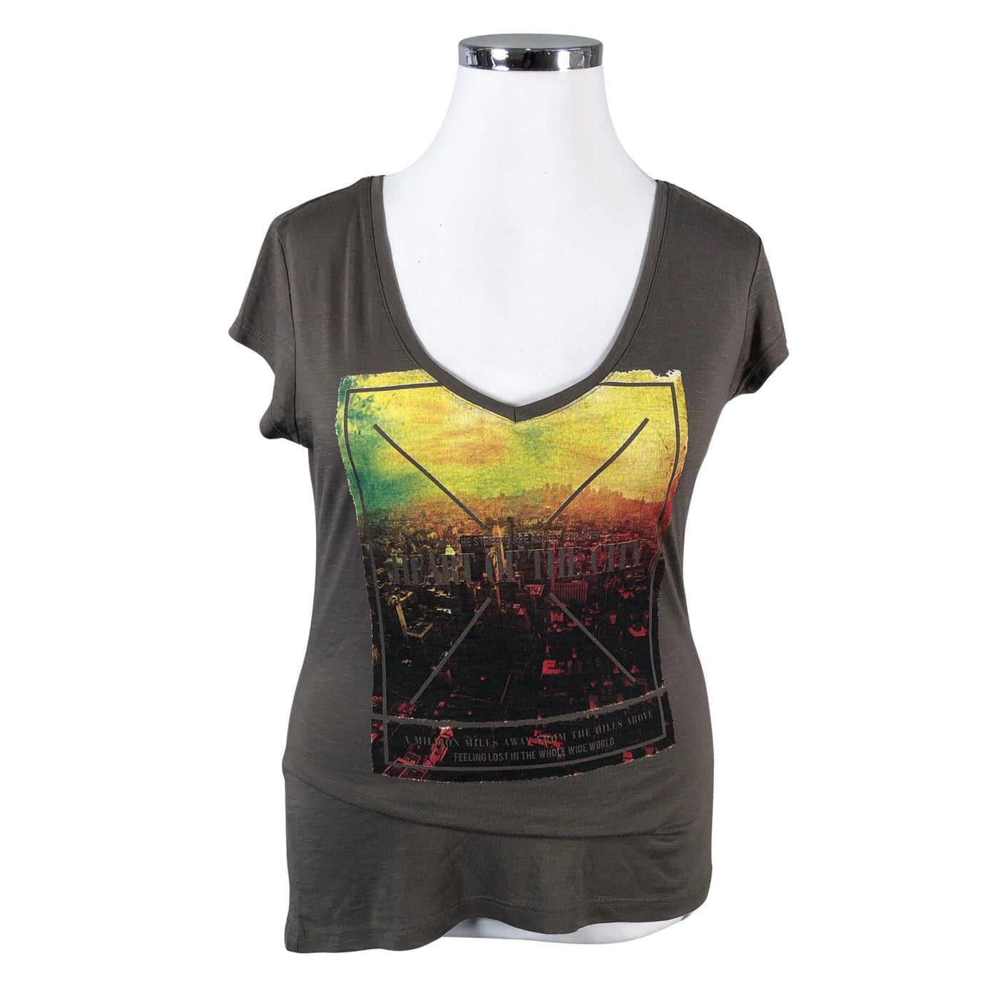 Unisex Sublevel - T-särk, suurus 42 - Pruun (1)