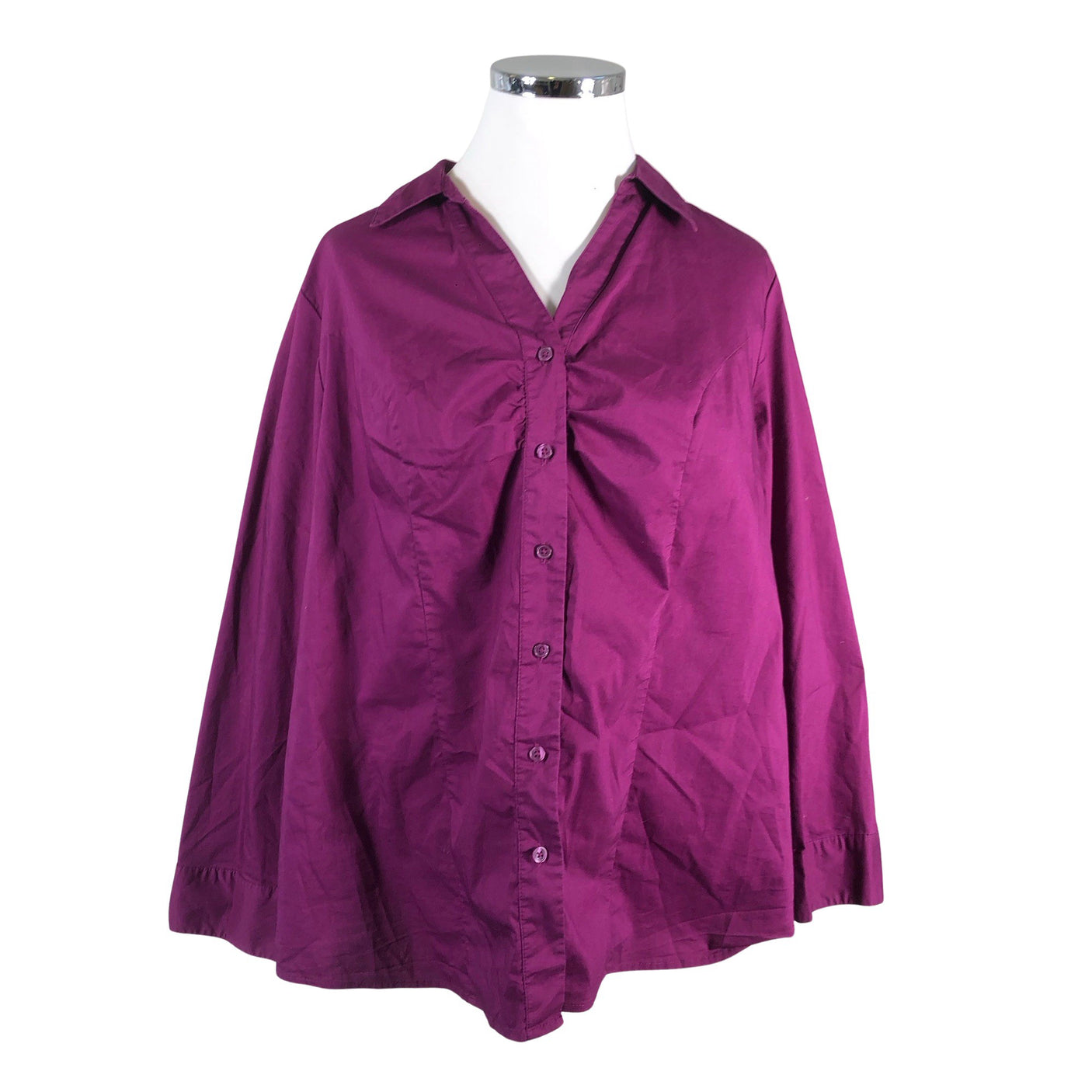 Unisex Lane Bryant - Triiksärk, suurus 48 - Lilla (1)