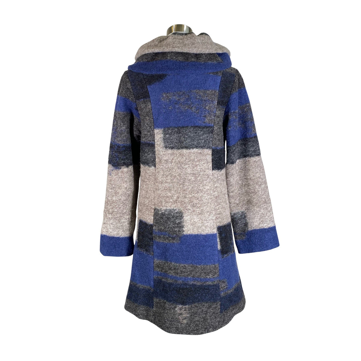 Unisex Aino - Villane mantel, suurus 36 - Sinine (2)