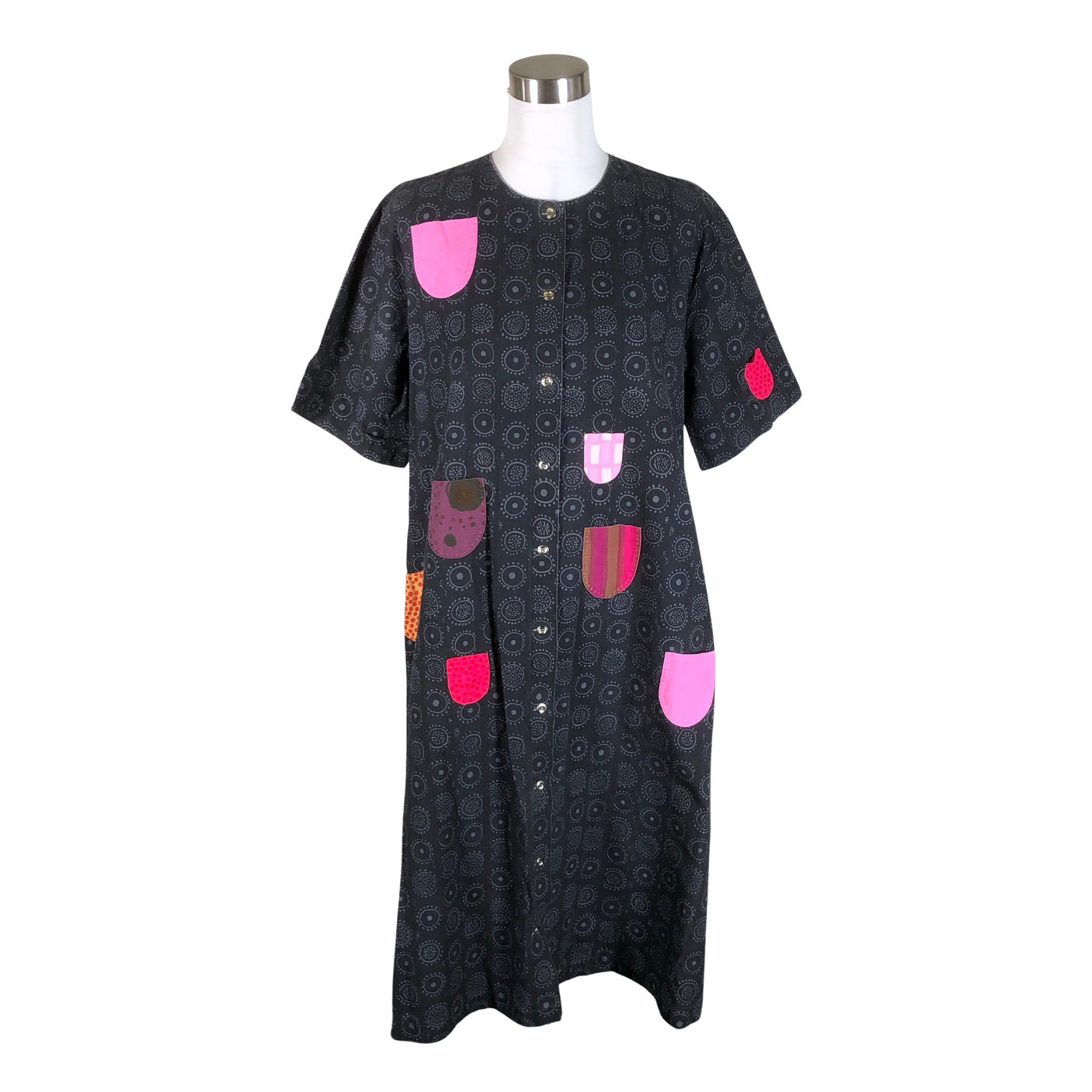 Unisex Marimekko - Mitteveniv kleit, suurus 38 - Must (1)