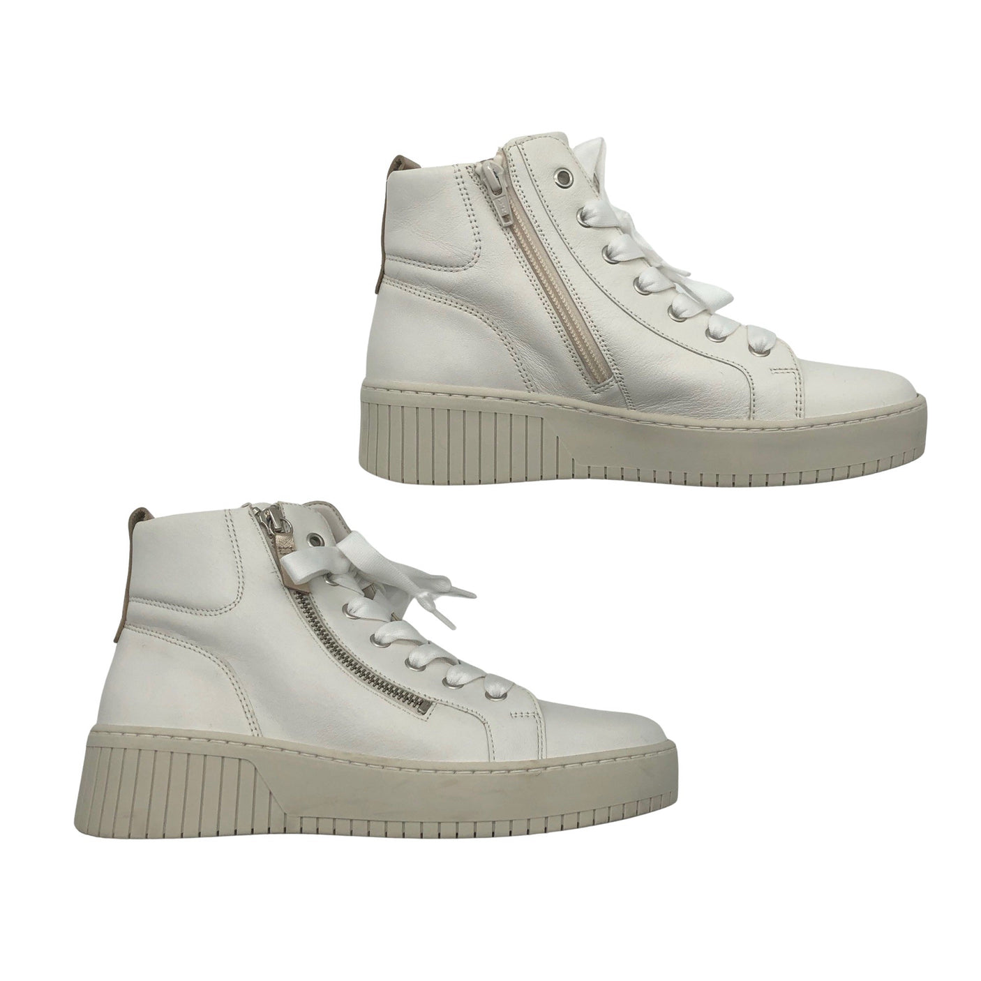 Unisex Gabor - Poolsaapad, suurus 38 - Valge (1)