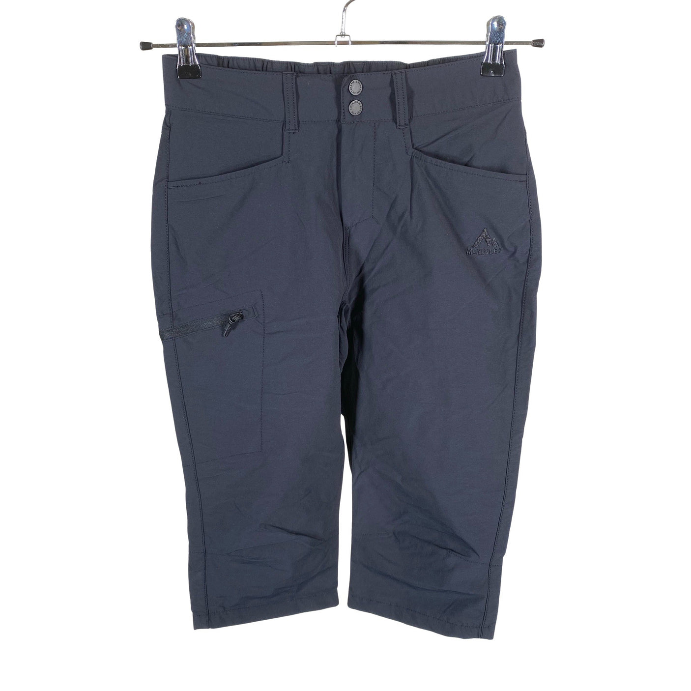 Unisex Mc Kinley - Mittevenivad poolpikad püksid, suurus 36 - Must (1)