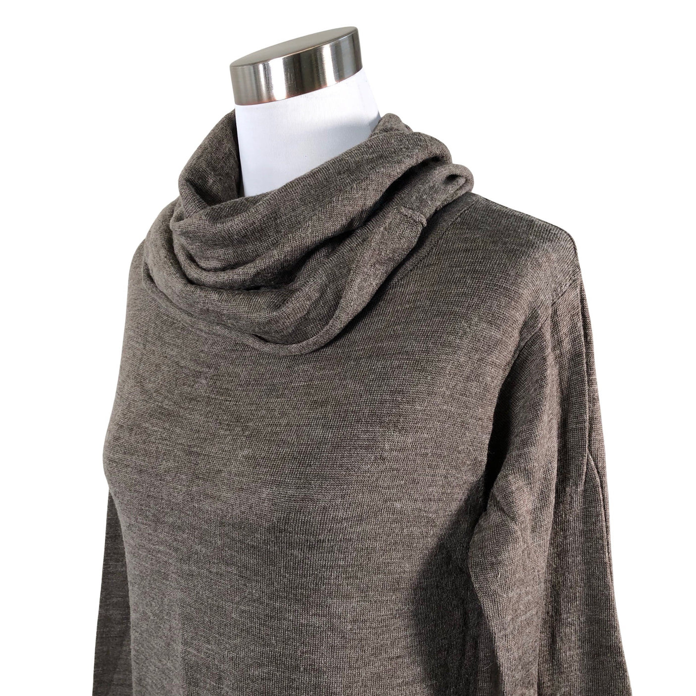 Unisex Kaino - Kootud tuunika, suurus 38 - Pruun (2)