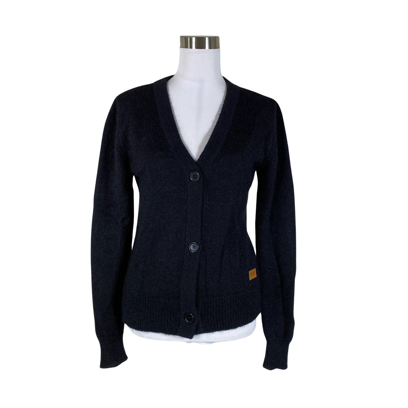 Unisex Pura Finland - Kardigan, suurus 34 - Must (1)