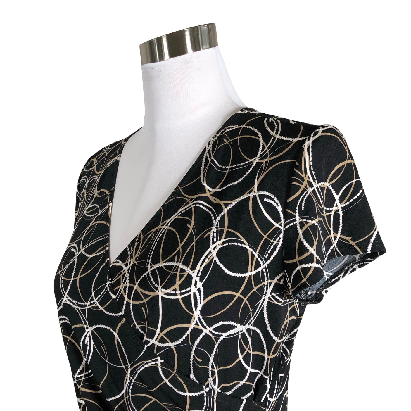 Unisex Joseph Ribkoff - Trikotaažist kleit, suurus 38 - Must (3)