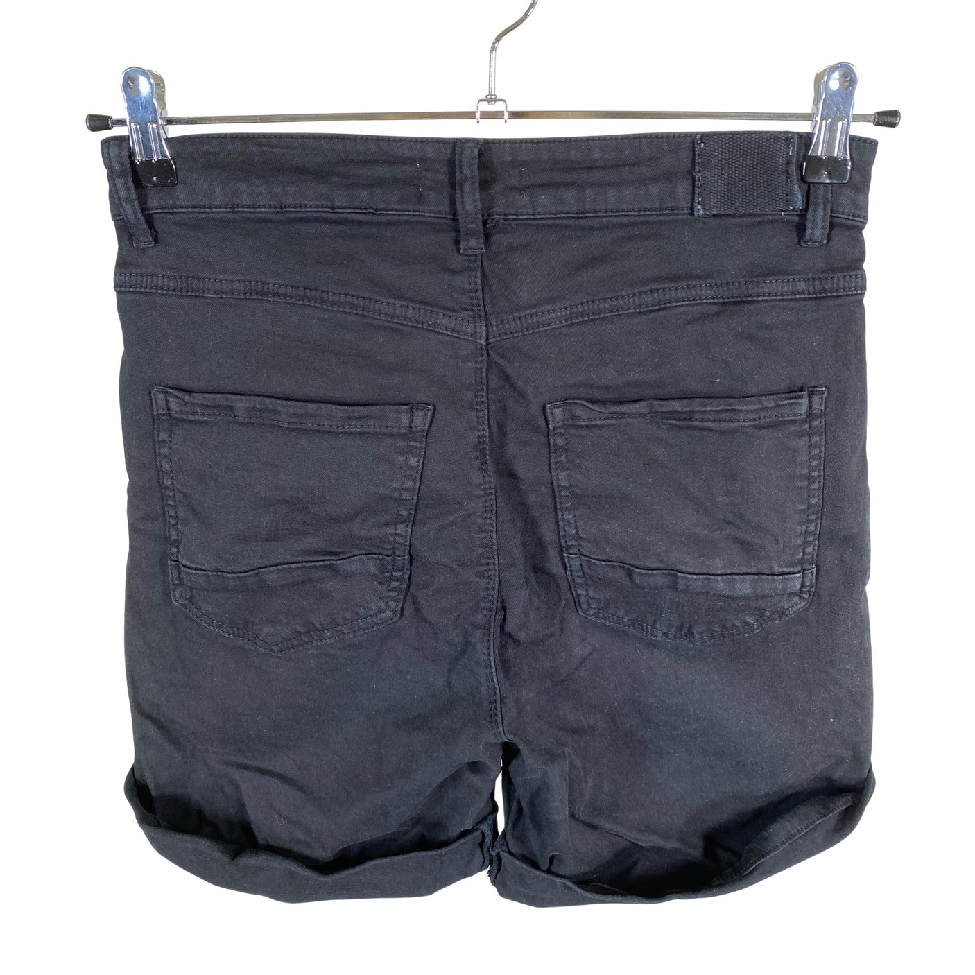 Unisex Piro - Teksast lühikesed püksid, suurus 36 - Must (2)