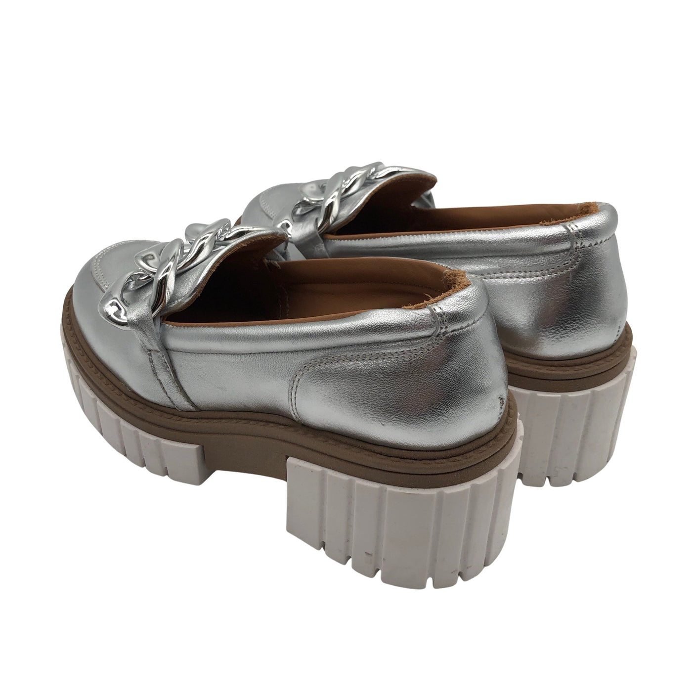 Unisex Vamsko - Mokassiinid, suurus 36 - Hõbe (2)