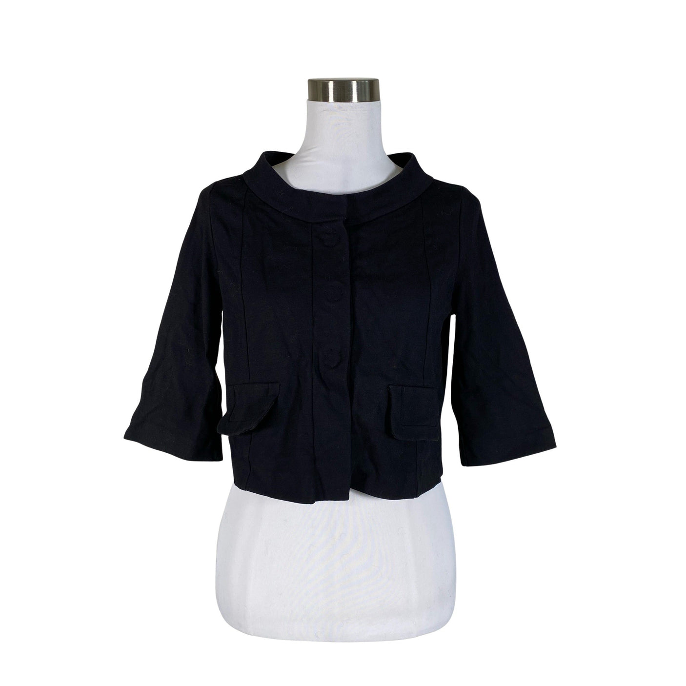 Unisex Schumacher - Trikotaažist boolero, suurus 40 - Must (1)