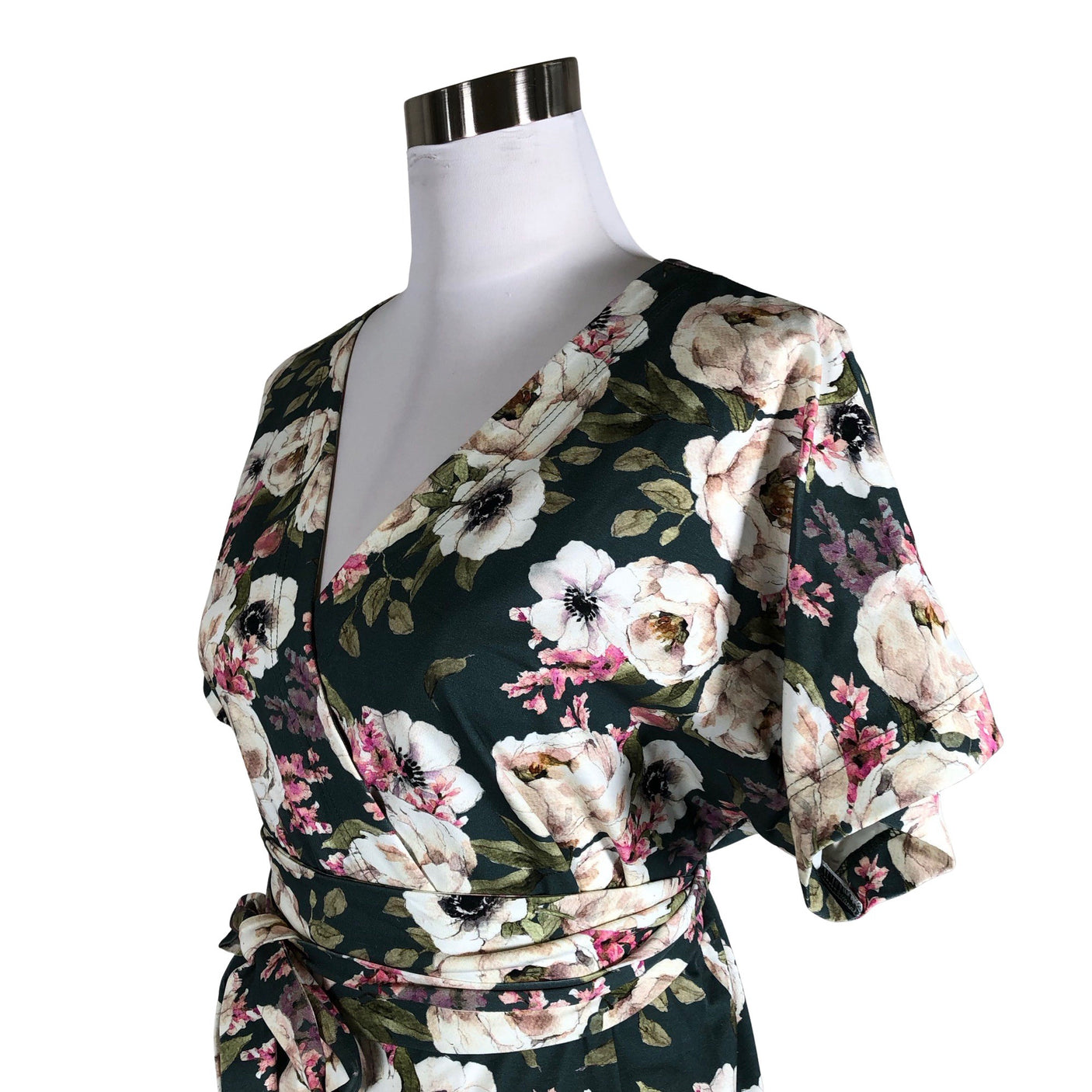 Unisex Melli - Trikotaažist kleit, suurus 36 - Roheline (3)