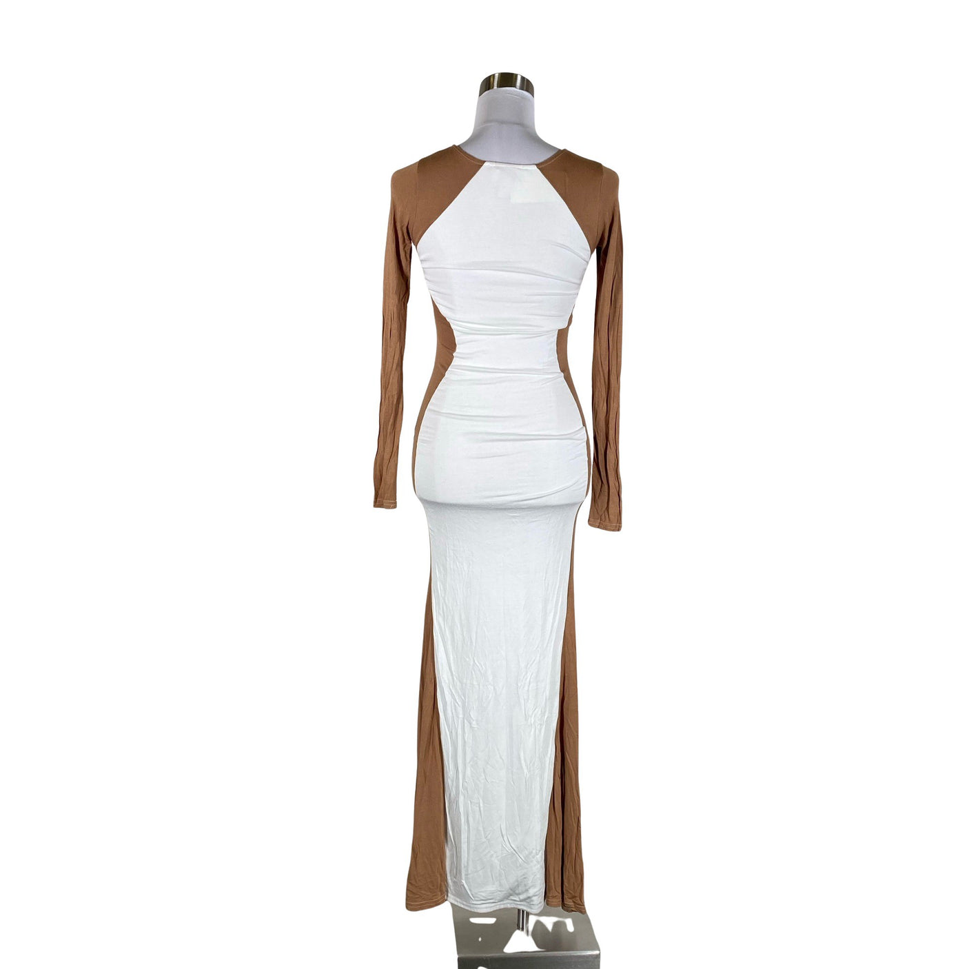 Unisex Rebecca Stella - Maksikleit, suurus 32 - Pruun (2)