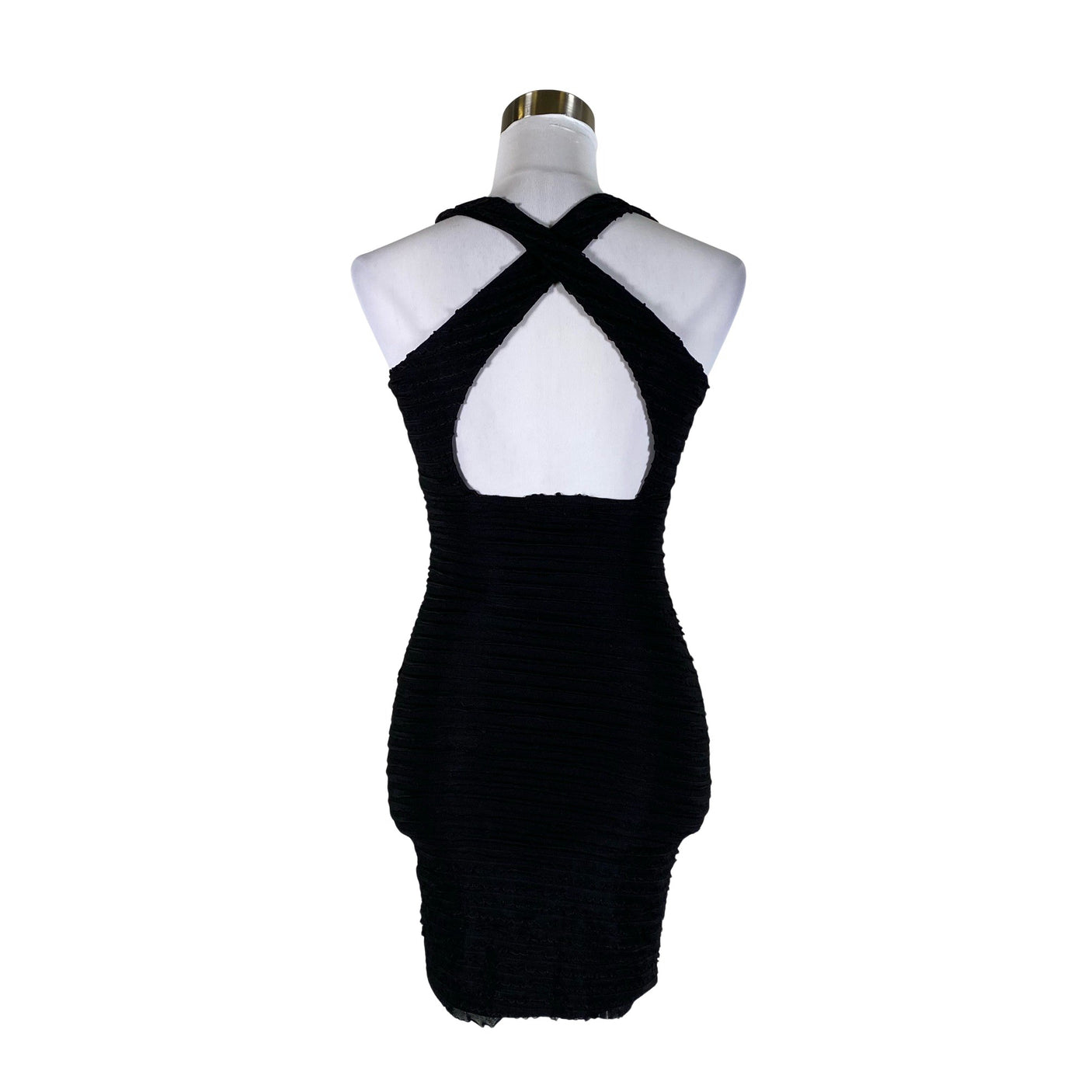 Unisex SisterS point - Trikotaažist kleit, suurus 34 - Must (2)