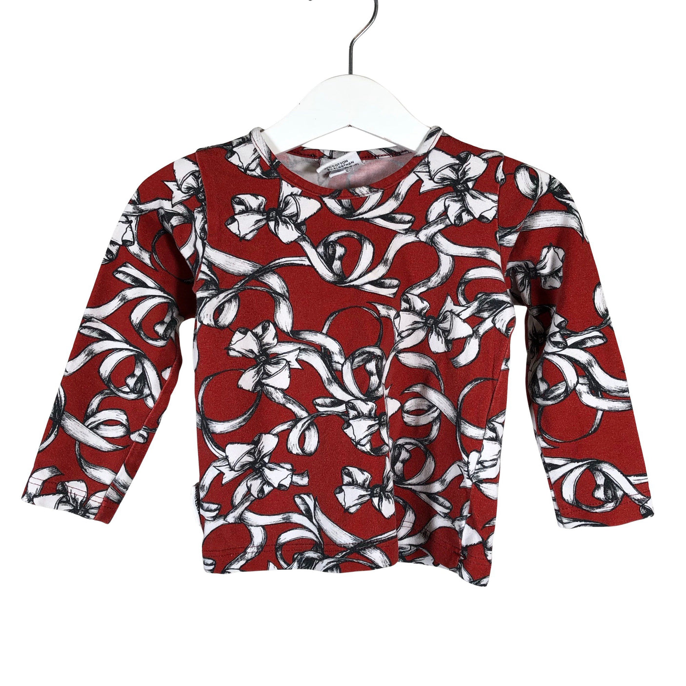 Unisex Metsola - Trikotaažist pluus, suurus 86 - 92 - Punane (1)