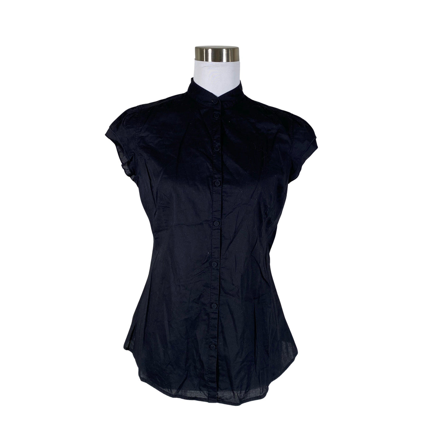 Unisex Esprit - Lühikeste käistega pluus, suurus 40 - Must (1)