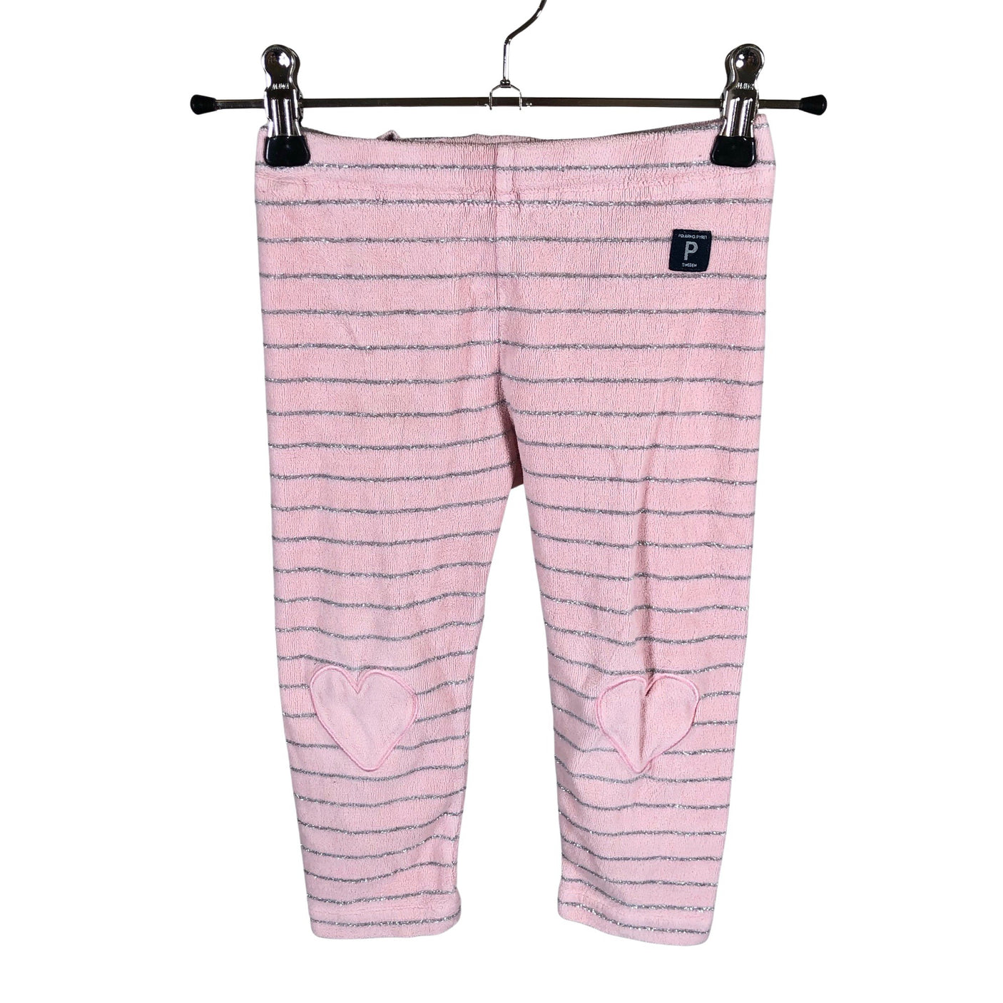 Unisex Polarn O. Pyret - Dressikangast püksid, suurus 86 - 92 - Heleroosa (1)