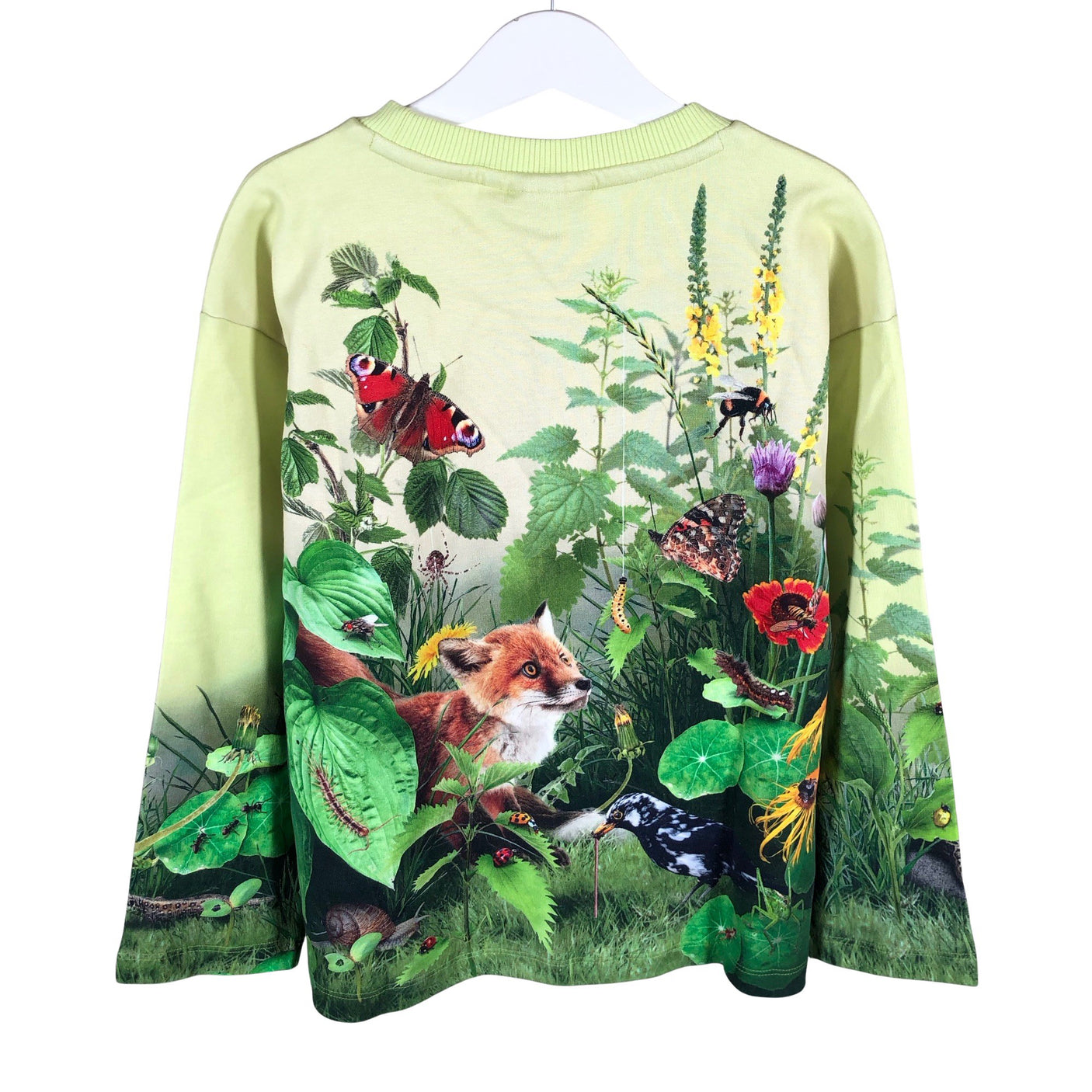 Unisex Molo Kids - Trikotaažist pluus, suurus 116 - 122 - Roheline (2)