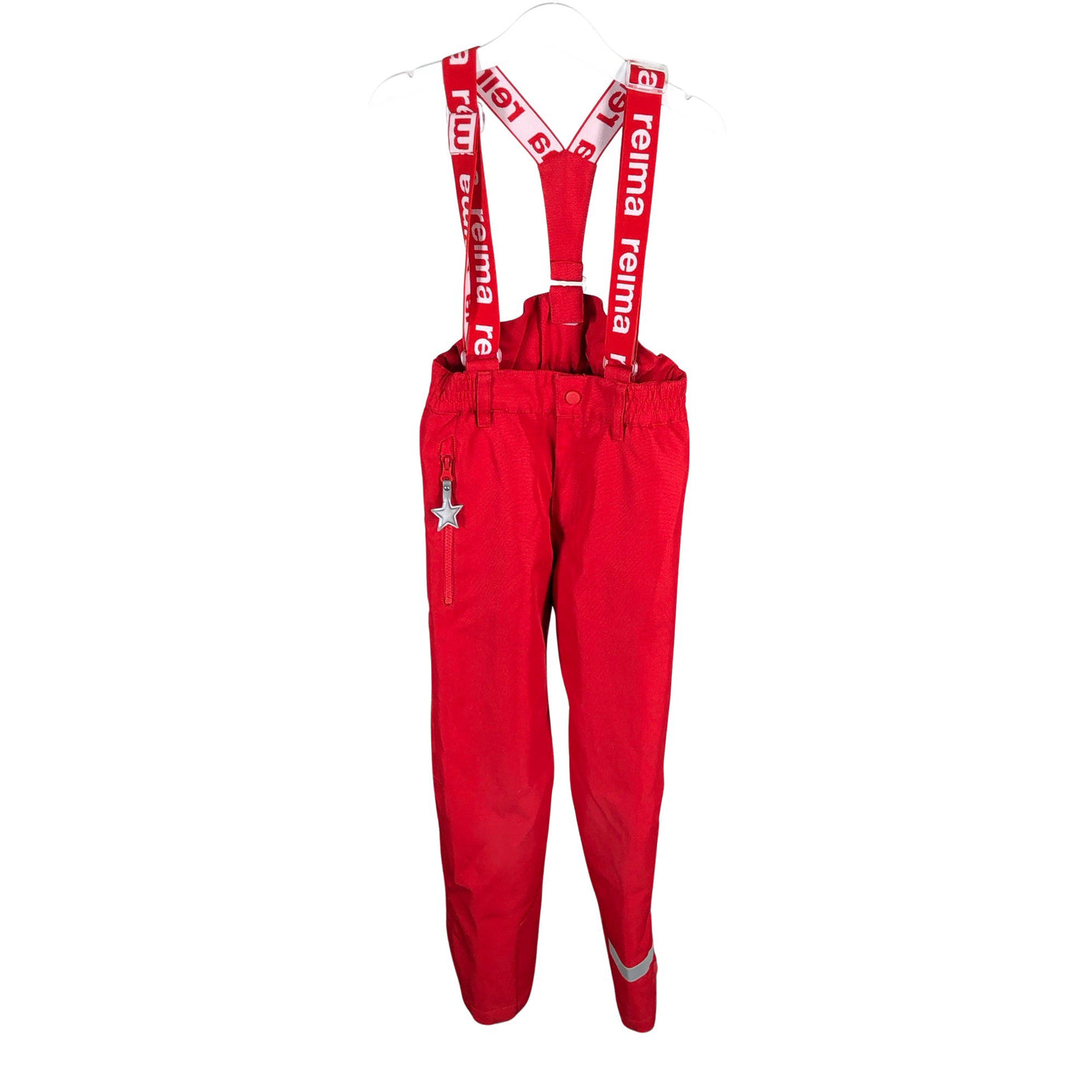 Unisex Reima - Kevad-/sügispüksid, suurus 116 - 122 - Punane (1)